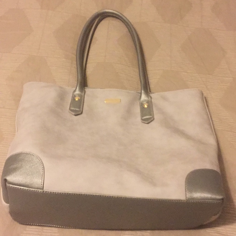 Gray Tote Bag